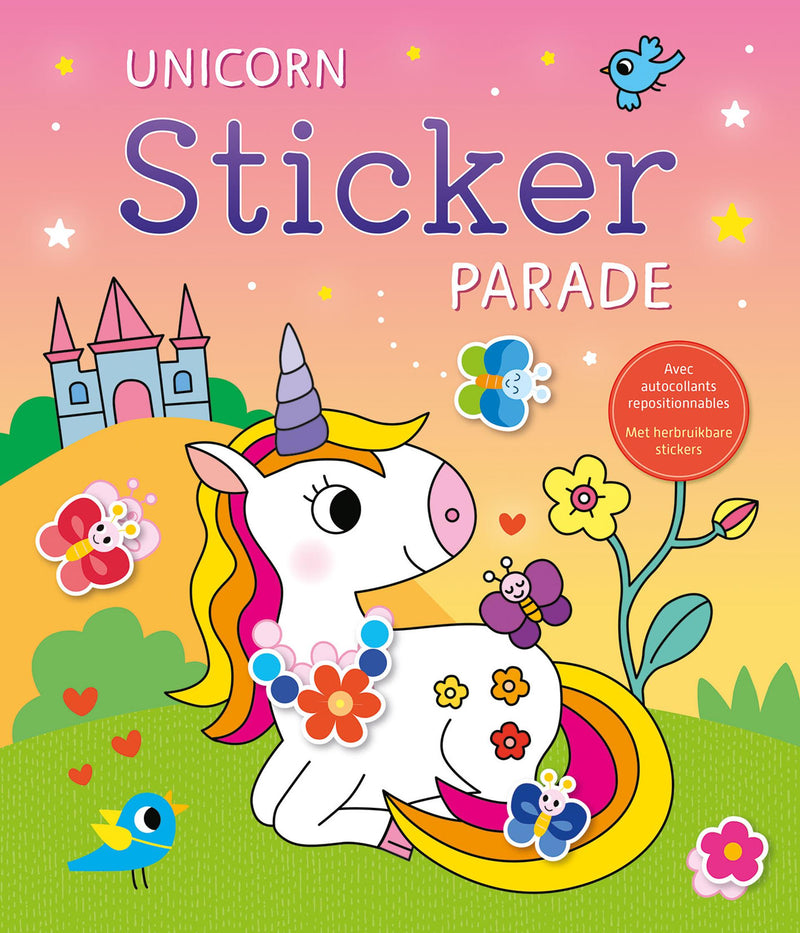 Load image into Gallery viewer, Deltas unicorn sticker parade