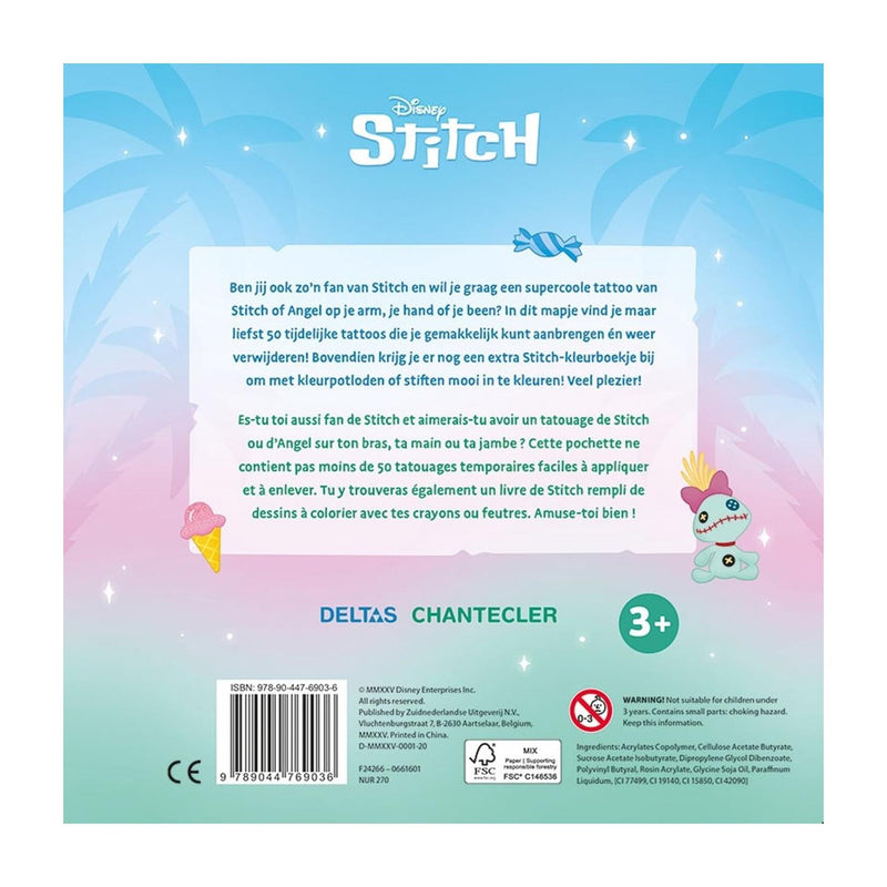 Load image into Gallery viewer, Deltas disney tattoo fun stitch