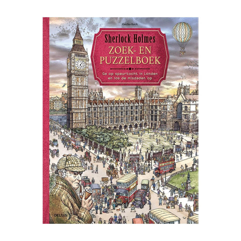 Load image into Gallery viewer, Deltas sherlock holmes zoek- en puzzelboek