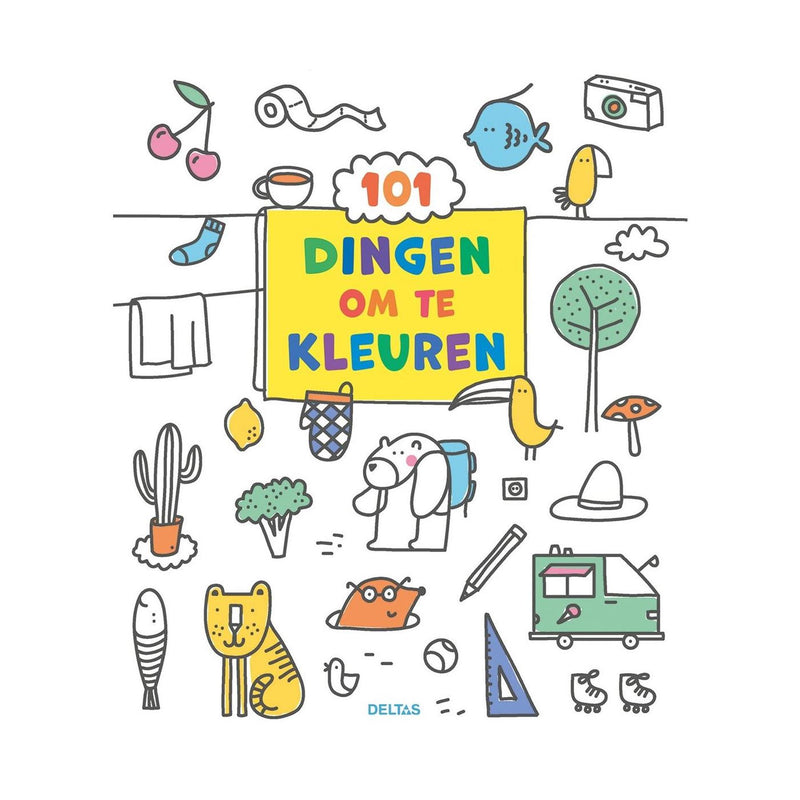 Load image into Gallery viewer, Deltas 101 dingen om te kleuren