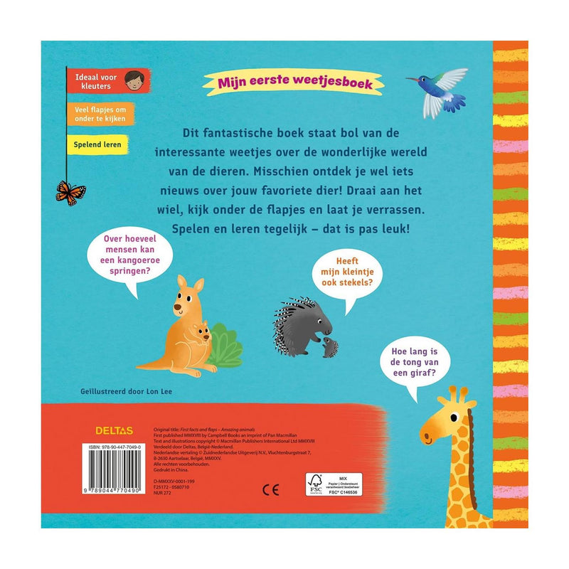 Load image into Gallery viewer, Deltas mijn eerste weetjesboek bij de dieren