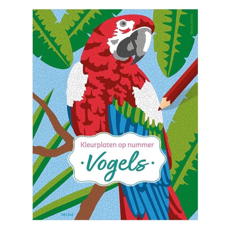 Load image into Gallery viewer, Deltas vogels - kleurplaten op nummer