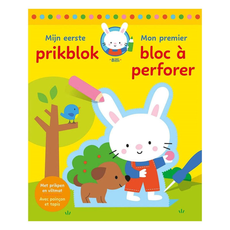 Load image into Gallery viewer, Deltas mijn eerste prikblok - spelen en leren met billi