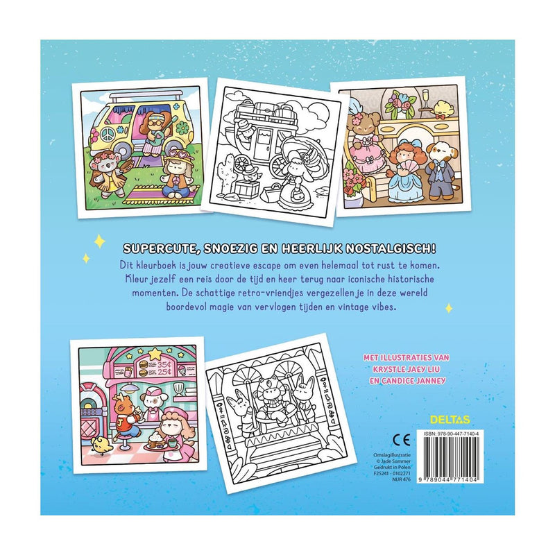 Load image into Gallery viewer, Deltas cozy vintage - comfy kleurboek