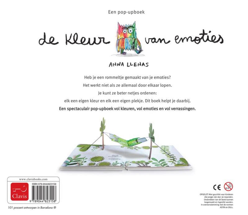 Load image into Gallery viewer, De kleur van emoties (pop-up boek). 5+