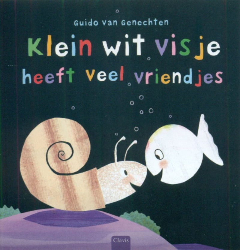 Load image into Gallery viewer, Klein wit visje heeft veel vriendjes. 2+