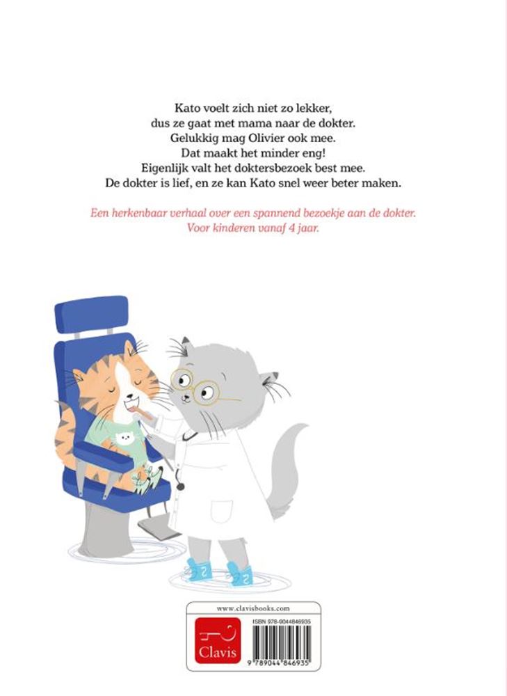 Load image into Gallery viewer, Kato gaat naar de dokter. 4+