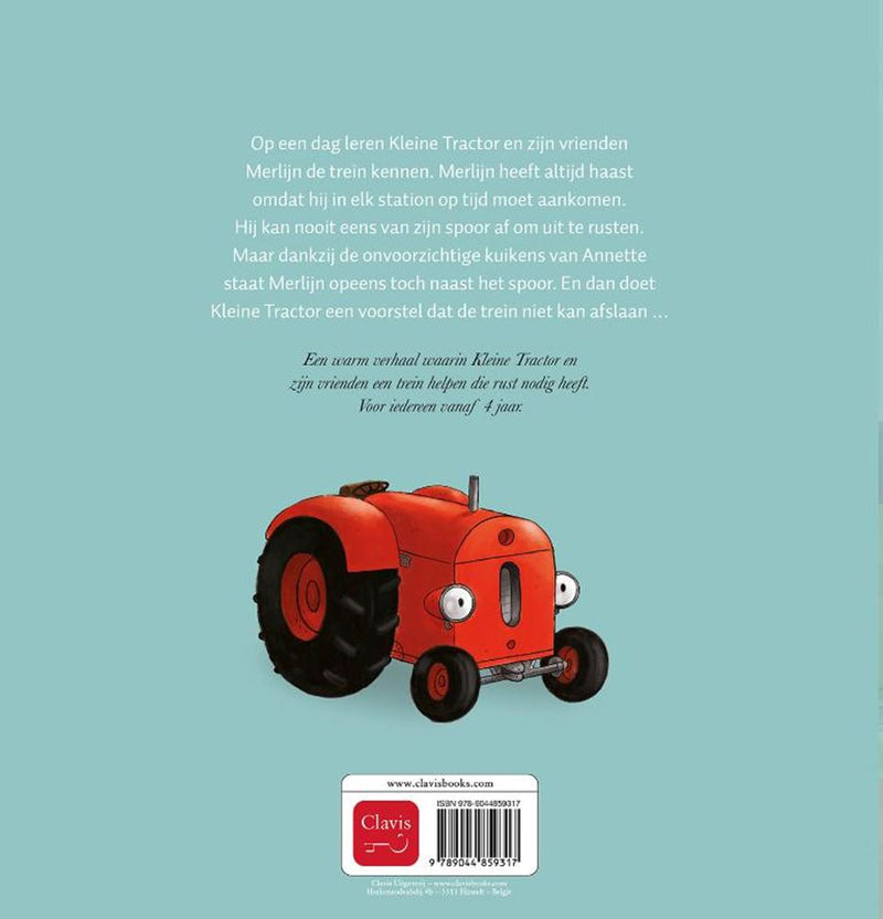 Load image into Gallery viewer, Kleine tractor en merlijn de trein 4+