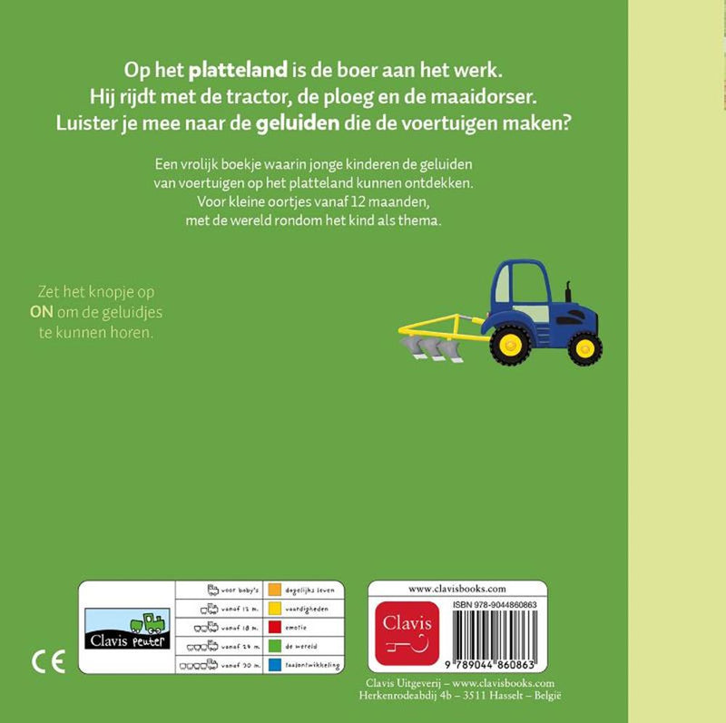 Load image into Gallery viewer, Centraal boekhuis geluid:dag tractor en andere voertuigen