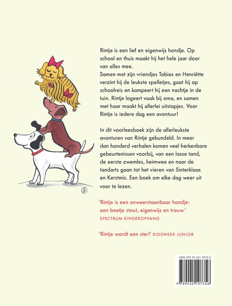 Load image into Gallery viewer, Het grote rintje voorleesboek. 4+