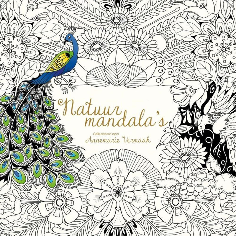 Load image into Gallery viewer, Kleurboek: natuurmandala's.