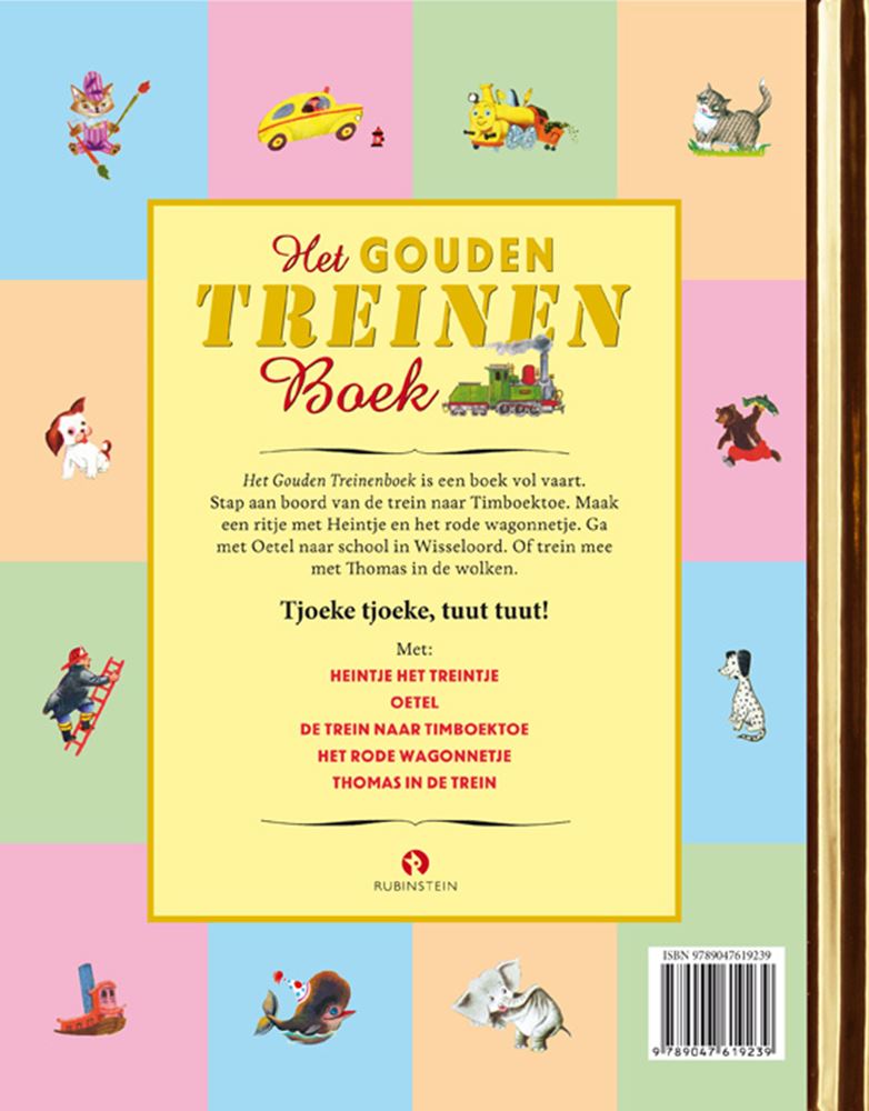 Load image into Gallery viewer, Gb voorlees: gouden treinenboek