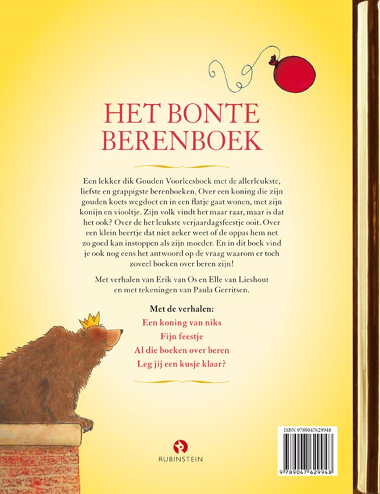 Load image into Gallery viewer, Gb: het bonte berenboek. 3+