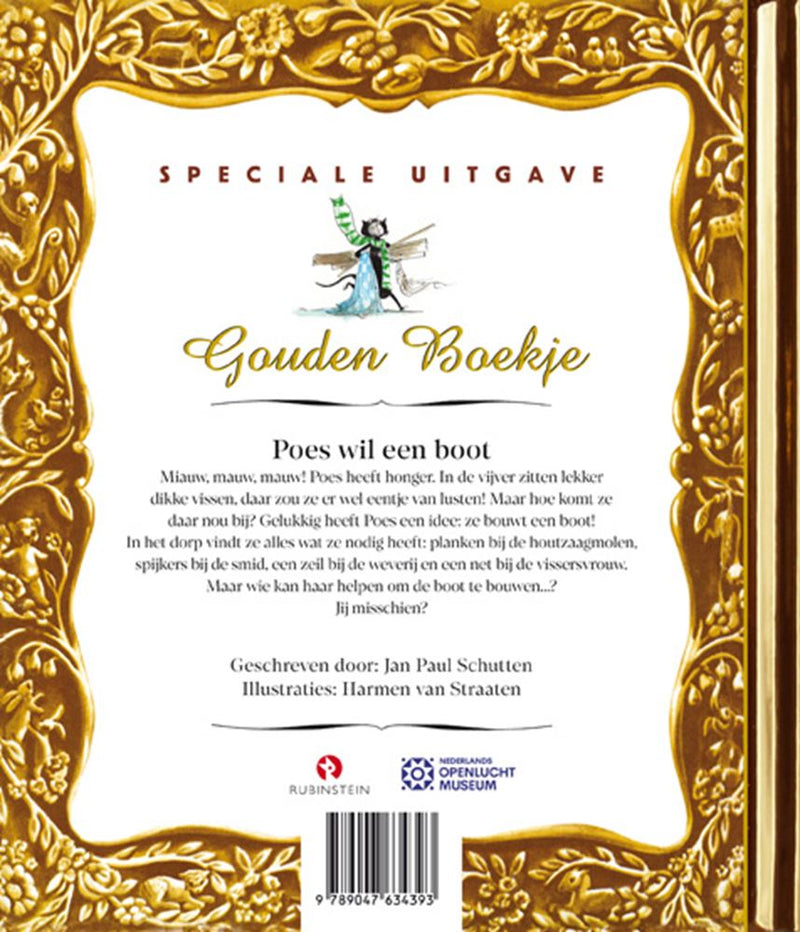 Load image into Gallery viewer, Gouden boekje: poes wil een boot 3+