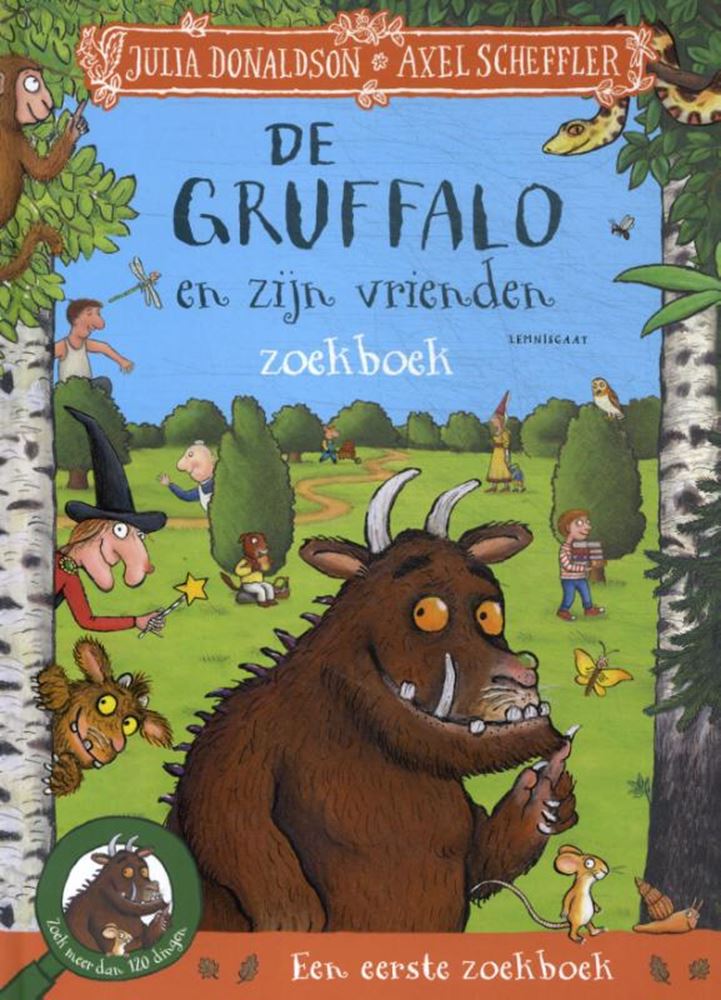 Load image into Gallery viewer, De gruffalo en zijn vrienden zoekboek 4+