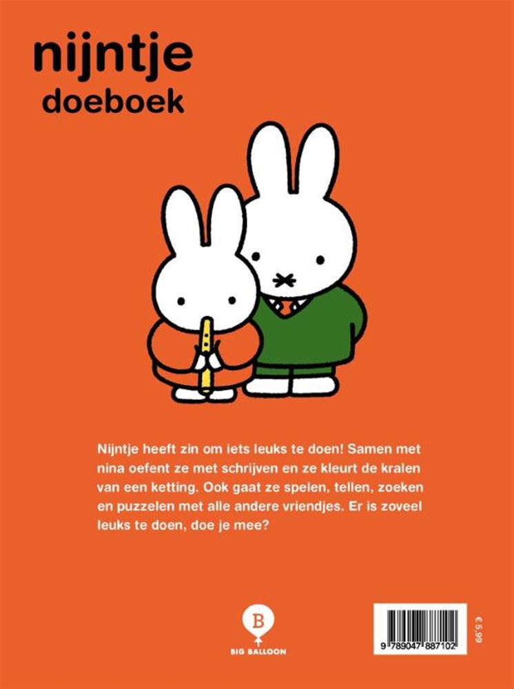 Load image into Gallery viewer, Nijntje doeboek (sterren). 2+