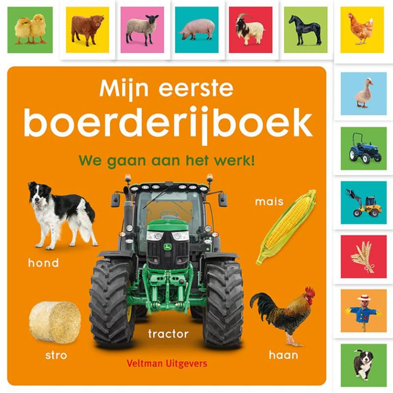 Load image into Gallery viewer, Kartonboek mijn eerste boerderijboek 0+