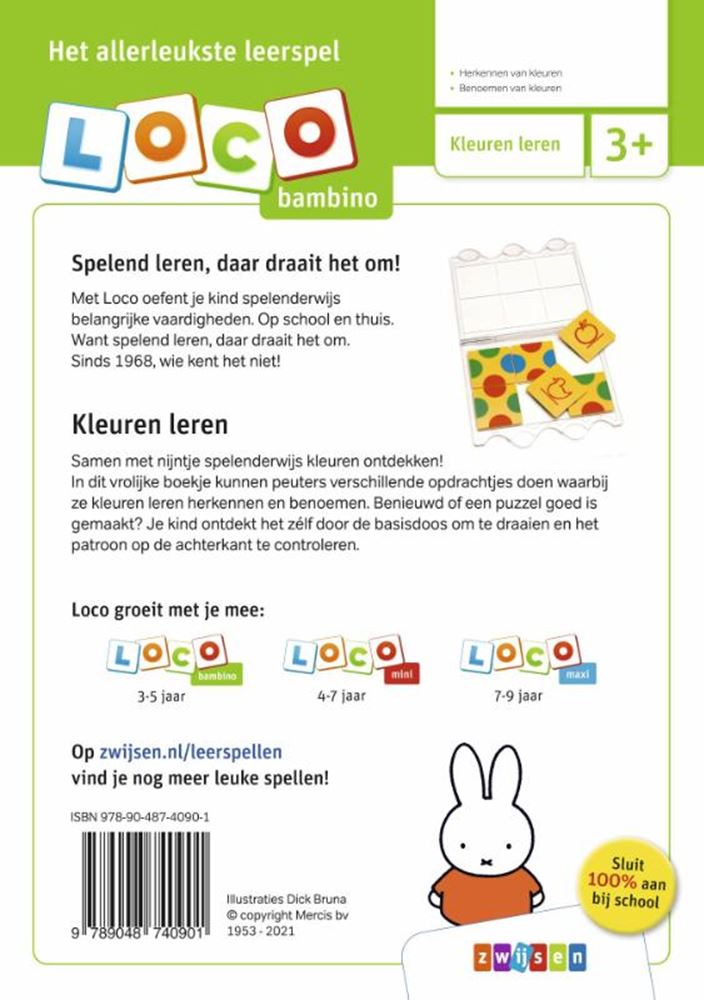 Load image into Gallery viewer, Loco bambino nijntje, ik leer kleuren. 3