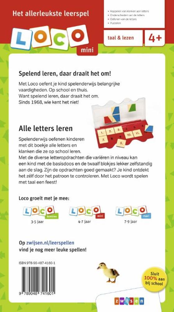 Load image into Gallery viewer, Loco mini - ik leer alle letters (5-7 jaar)