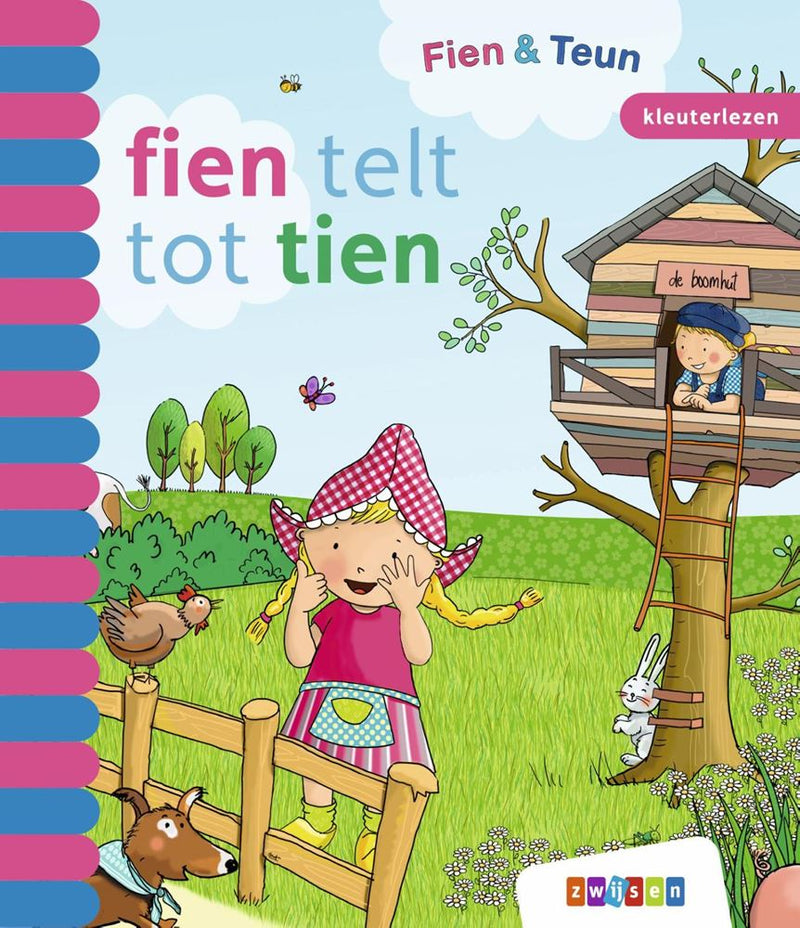 Load image into Gallery viewer, Wpg uitgevers kleuterlezen - fien teun - fien telt tot tien