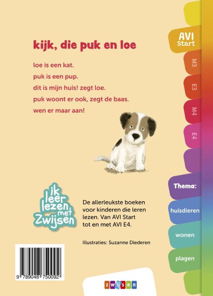Load image into Gallery viewer, Wpg uitgevers kijk, die puk en loe 6+