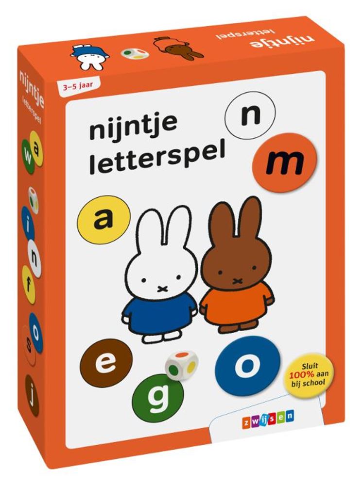 Load image into Gallery viewer, Nijntje letterspel 3+