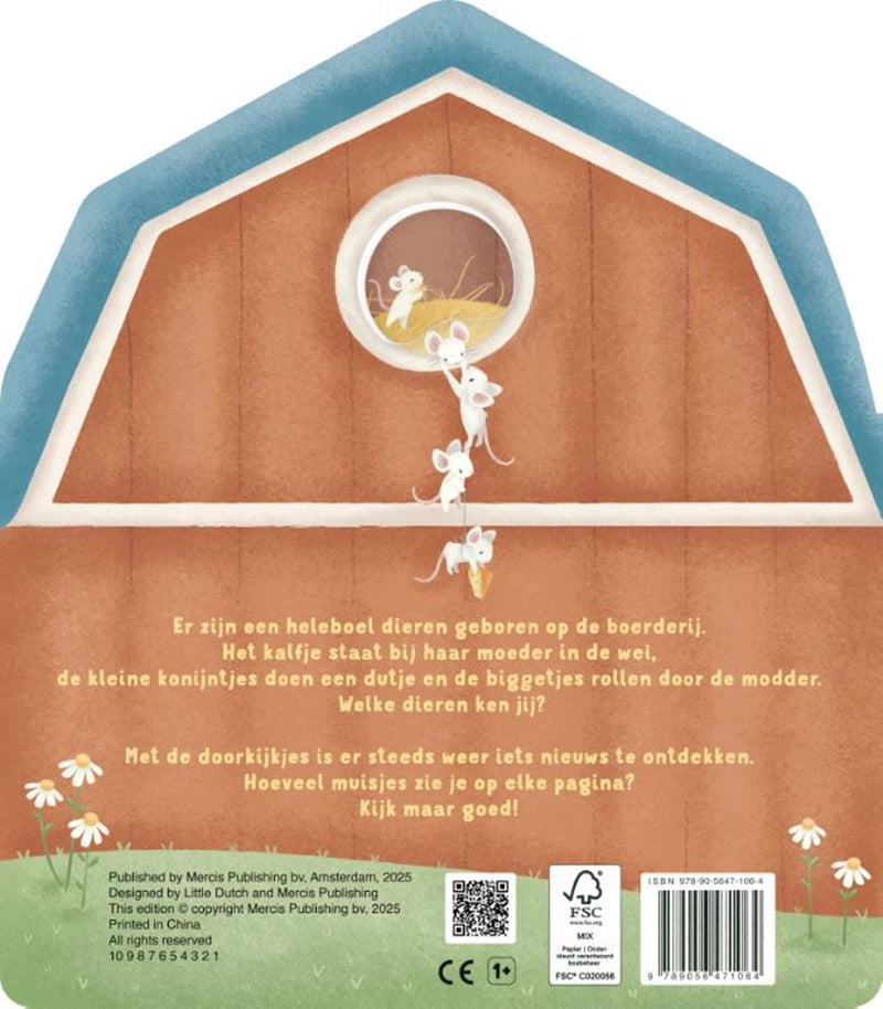 Load image into Gallery viewer, Little dmijn doorkijkboek - boerderij 0+