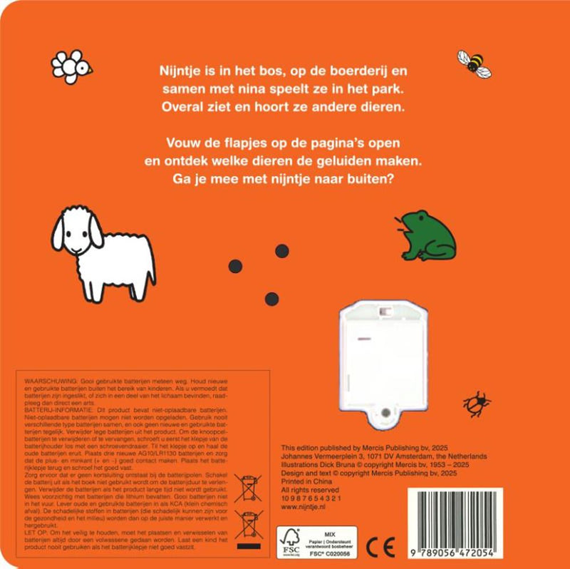 Load image into Gallery viewer, Centraal boekhuis met nijntje naar buiten