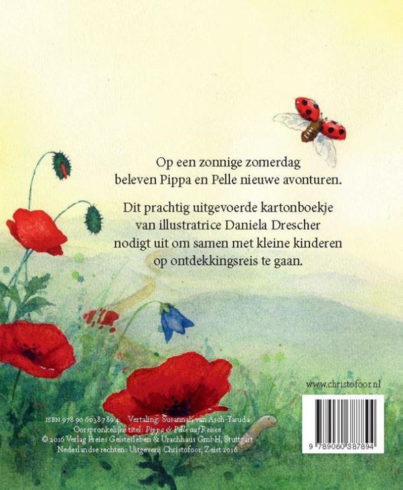 Load image into Gallery viewer, Pippa en pelle in de zomerzon (karton)