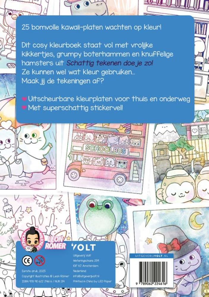 Load image into Gallery viewer, Kawaii: schattig kleuren. 4+