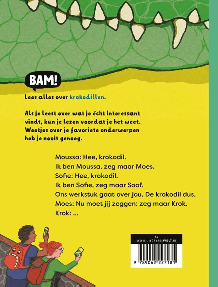 Load image into Gallery viewer, Hee, krokodil. bam! ik lees. 6+