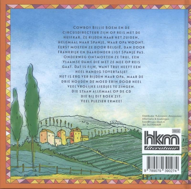 Load image into Gallery viewer, Cowboy billie boem en de circusdir (+cd)