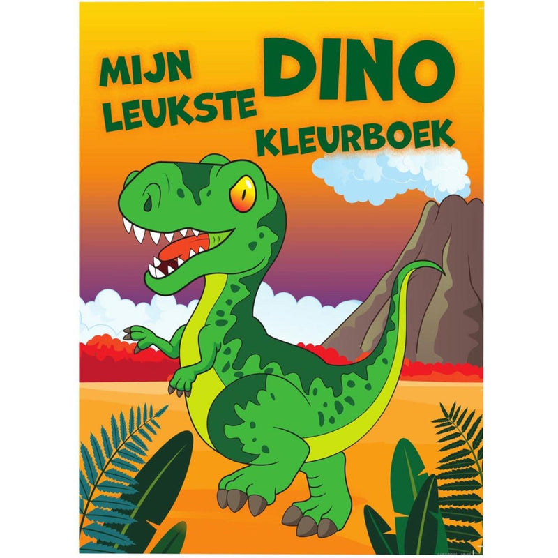 Load image into Gallery viewer, Mijn leukste dino kleurboek 48 pagina's