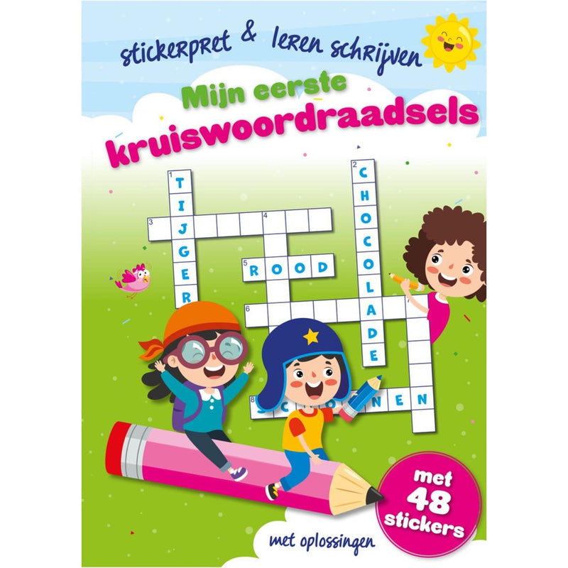 Load image into Gallery viewer, Mijn eerste kruiswoordraadsels (6-10jr)