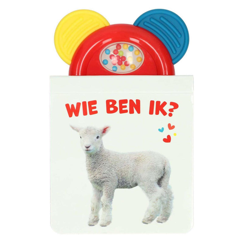 Load image into Gallery viewer, Cuberdon books rammel- en bijtboekje wie ben ik? - babydieren