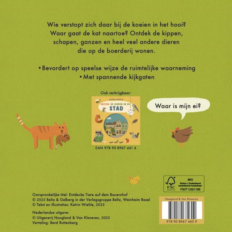Load image into Gallery viewer, Kartonboek: dieren op de boerderij 3+
