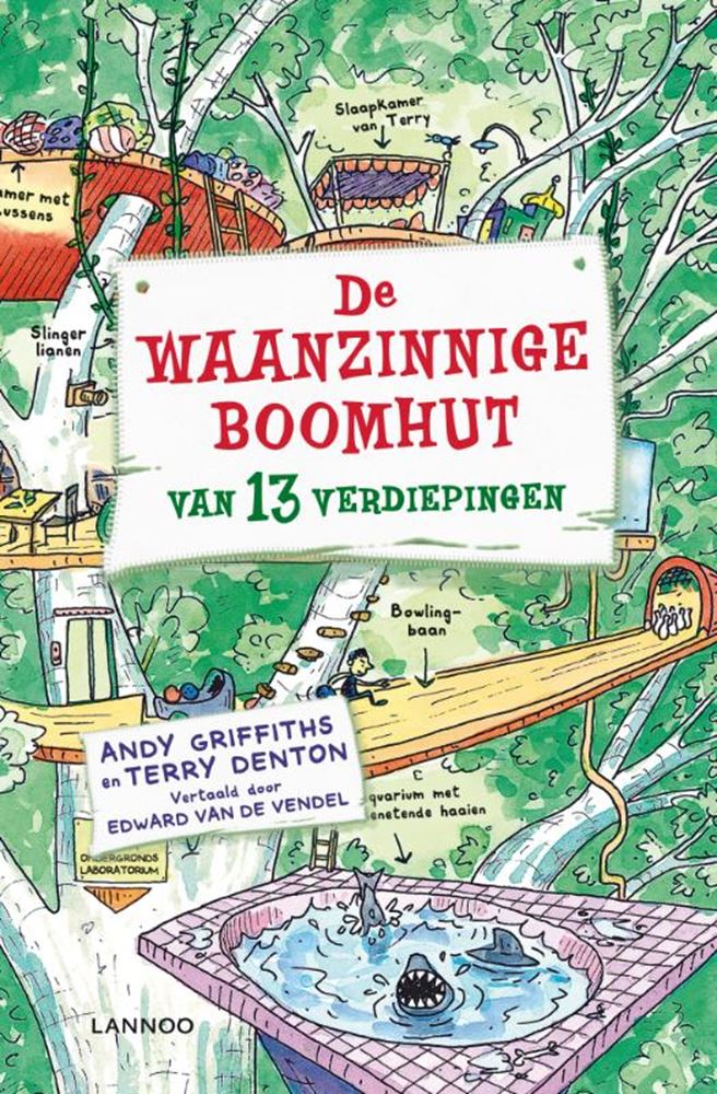 Load image into Gallery viewer, Centraal boekhuis de waanzinnige boomhut van 13 verdiepingen
