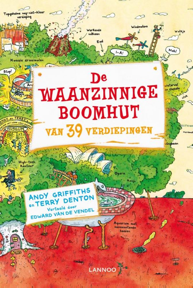 Load image into Gallery viewer, Centraal boekhuis de waanzinnige boomhut van 39 verdiepingen