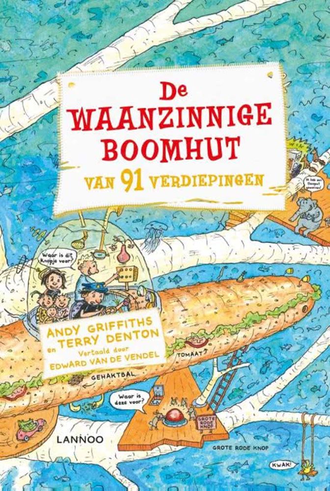 Load image into Gallery viewer, Centraal boekhuis de waanzinnige boomhut van 91 verdiepingen