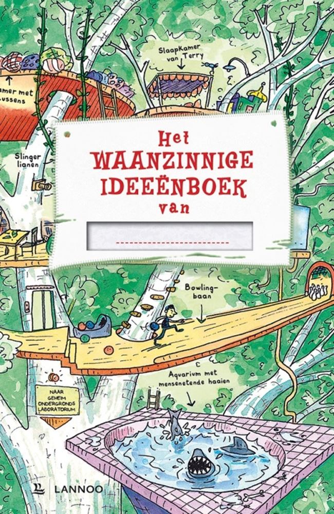 Load image into Gallery viewer, Merkloos sans marque lannoo - het waanzinnige ideeënboek