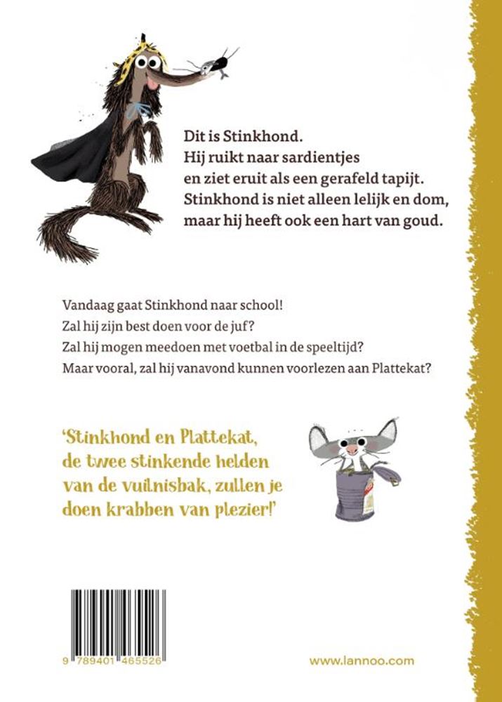 Load image into Gallery viewer, Stinkhond gaat naar school.