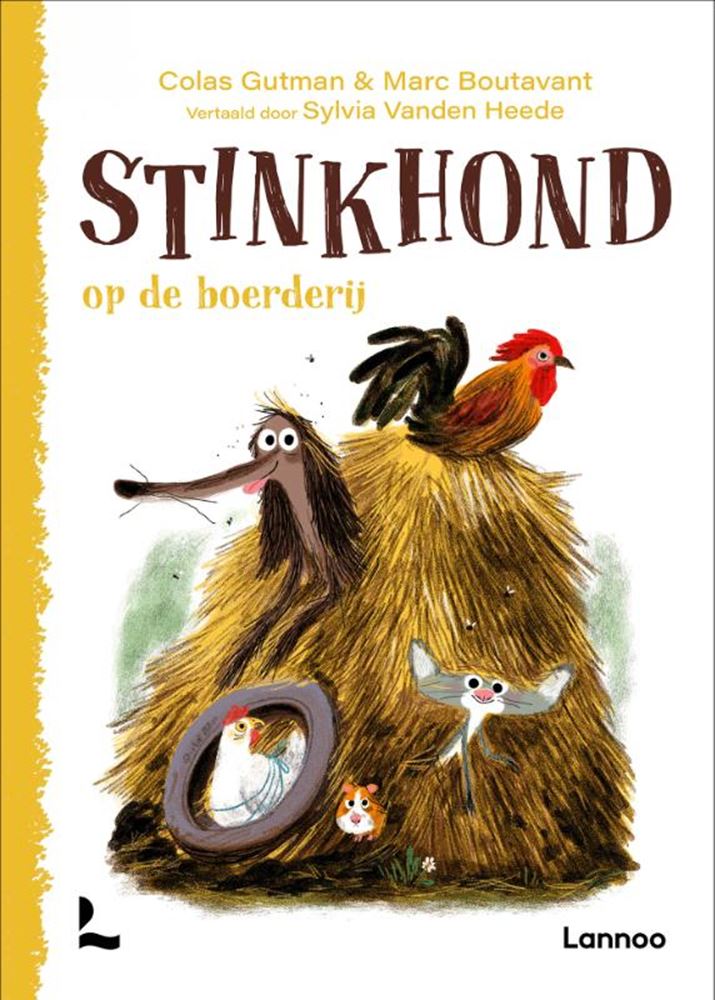 Load image into Gallery viewer, Stinkhond op de boerderij. 6+