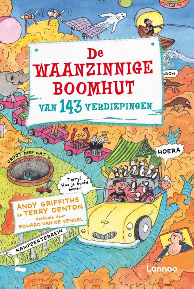 Load image into Gallery viewer, Centraal boekhuis de waanzinnige boomhut van 143 verdiepingen