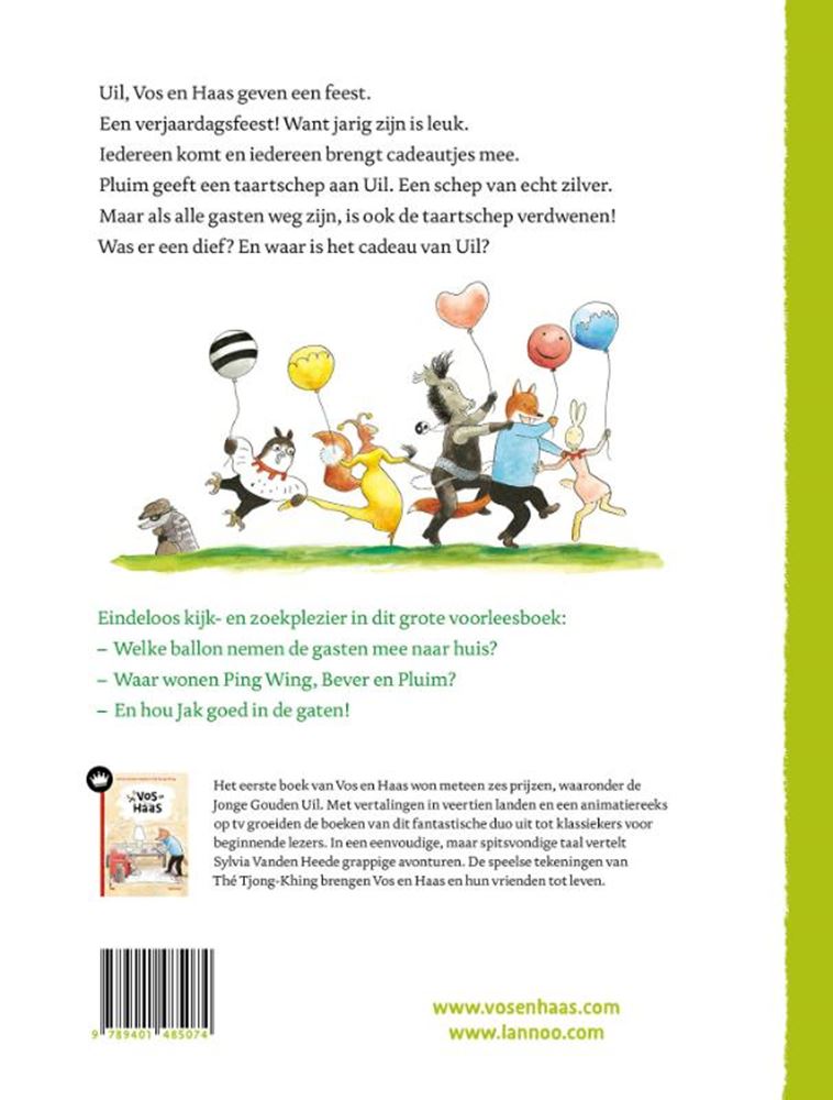 Load image into Gallery viewer, Vos en haas - waar is het cadeau? 3+