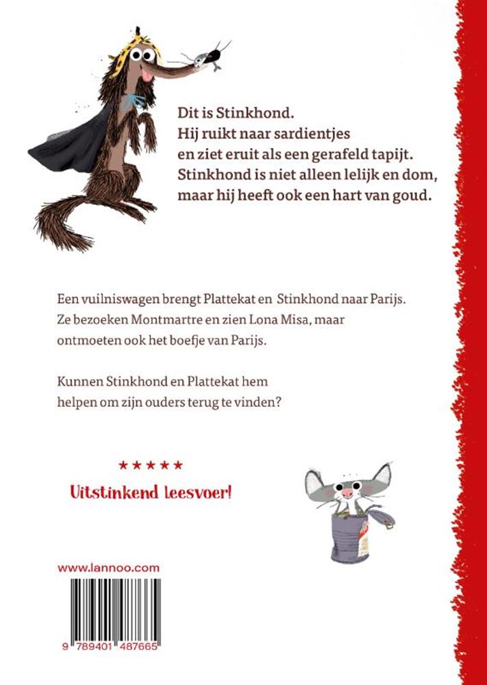 Load image into Gallery viewer, Stinkhond in parijs. 6+