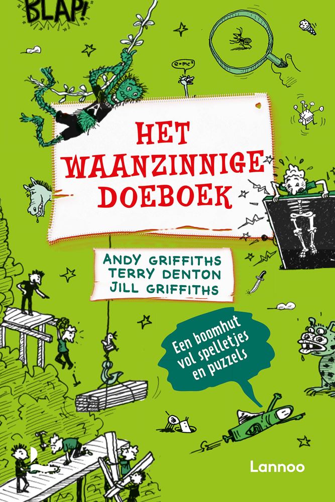 Load image into Gallery viewer, De waanzinnige boomhut. doeboek. 7+