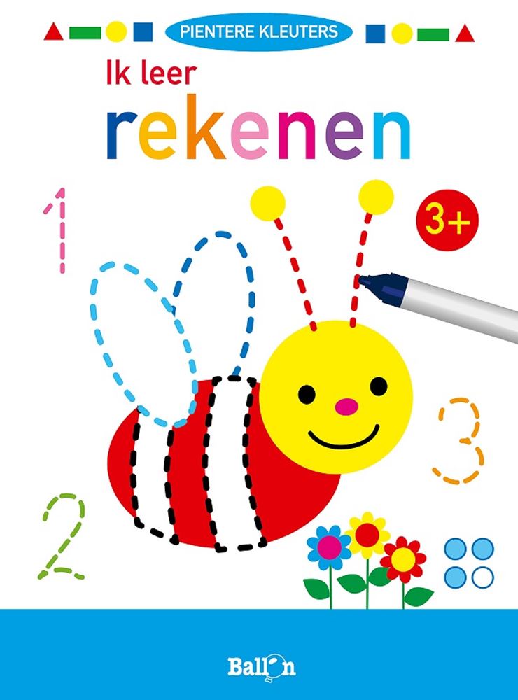 Load image into Gallery viewer, Ik leer rekenen (wipe and clean) 3+