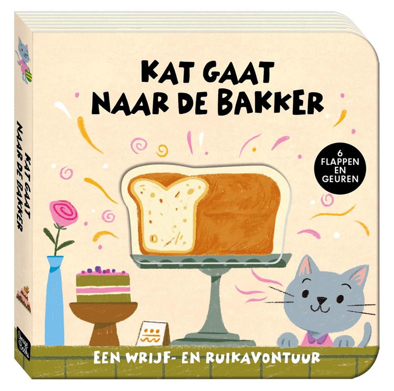 Load image into Gallery viewer, Centraal boekhuis een wrijf- en ruikavontuur - kat gaat na