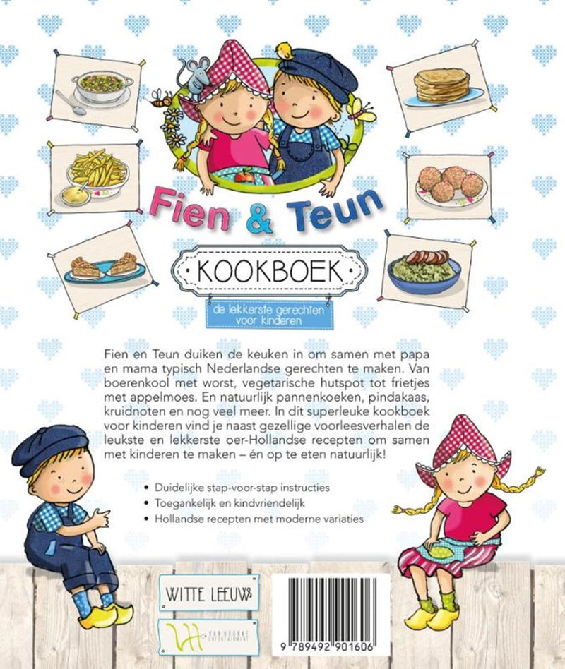 Load image into Gallery viewer, Wpg uitgevers fien en teun kookboek. 4+