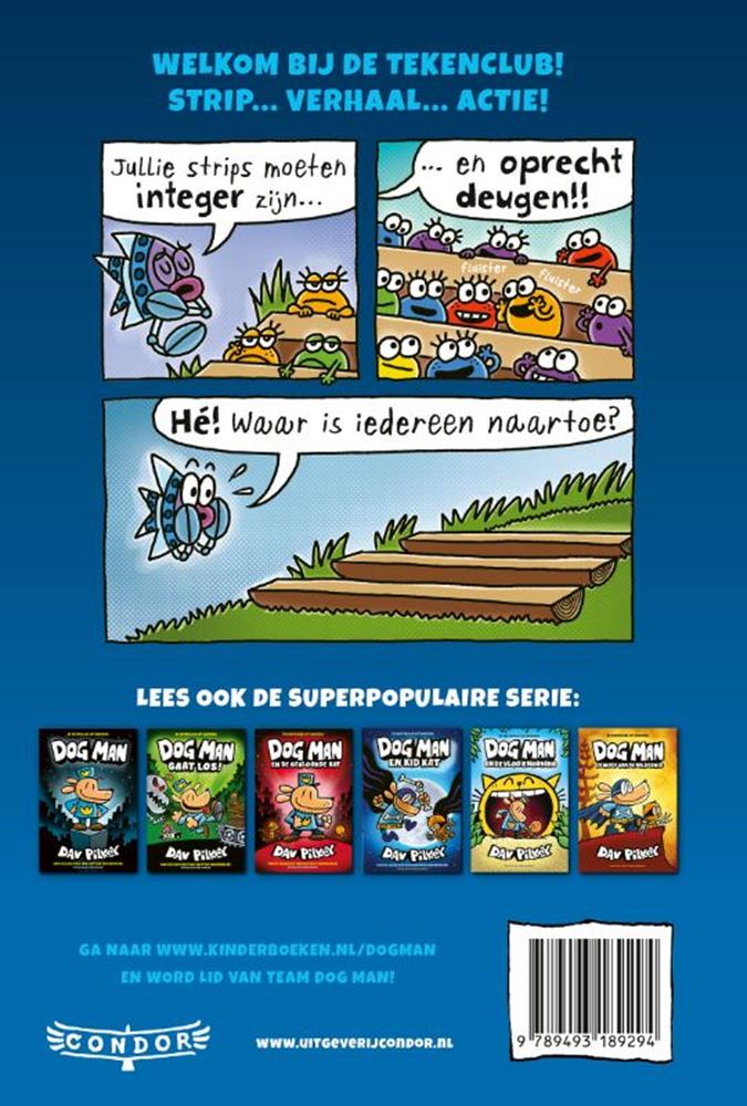 Load image into Gallery viewer, Dog man: kleine karels tekenclub. 6+